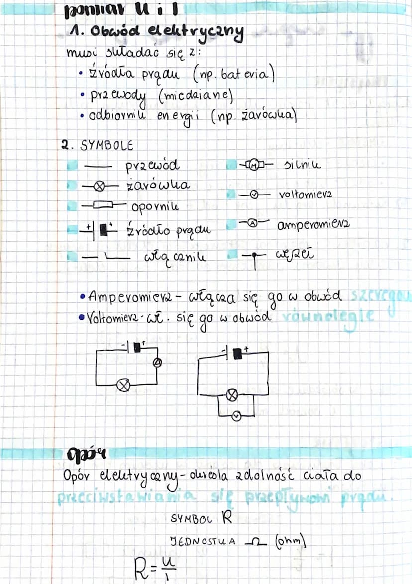 prou Olekea.
naprecie
1.Prąd elektryczny - ukierunkowany ruch ładu-
METALE
-elelitvony
• CIECZE -lationy - aniony
•GAZY - lationy, aniony i 