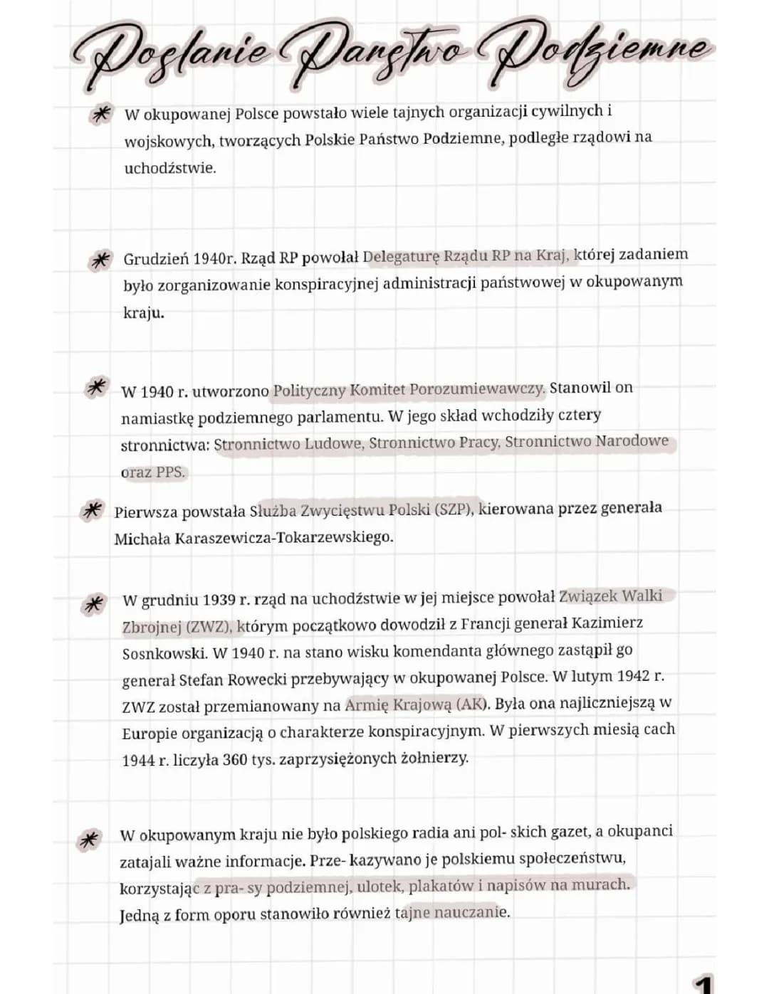 Polskie państwo podziemne 