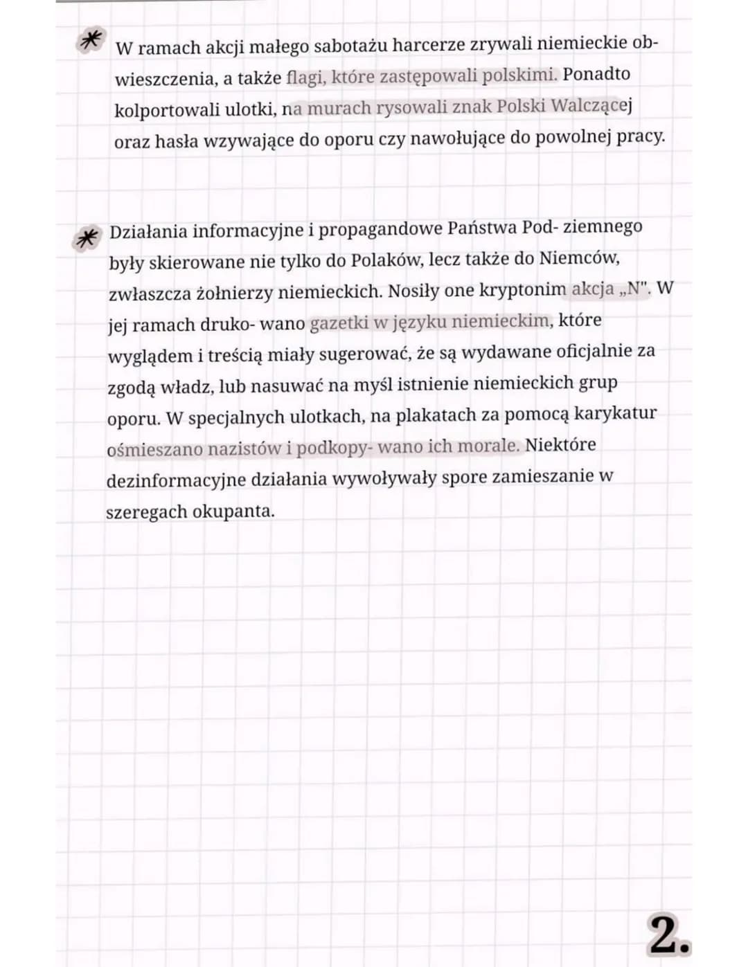 Poslanie Panstwo Podgiemne
W okupowanej Polsce powstało wiele tajnych organizacji cywilnych i
wojskowych, tworzących Polskie Państwo Podziem