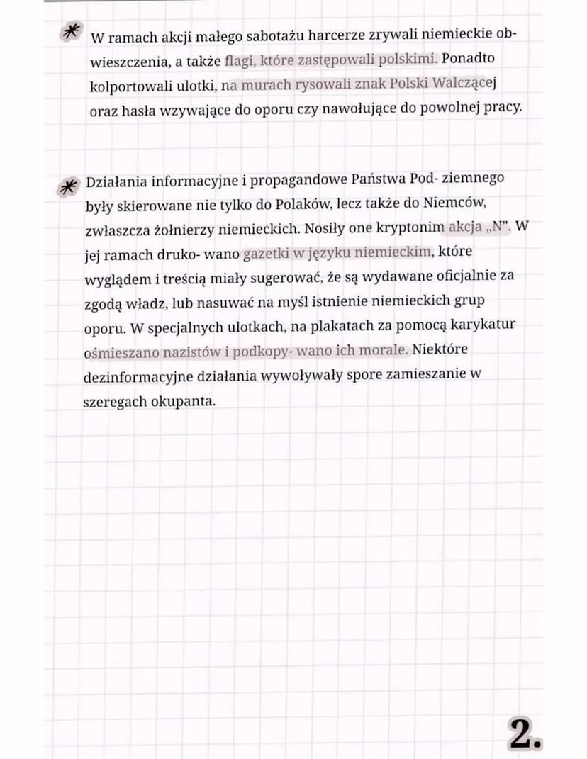 Poslanie Panstwo Podgiemne
W okupowanej Polsce powstało wiele tajnych organizacji cywilnych i
wojskowych, tworzących Polskie Państwo Podziem