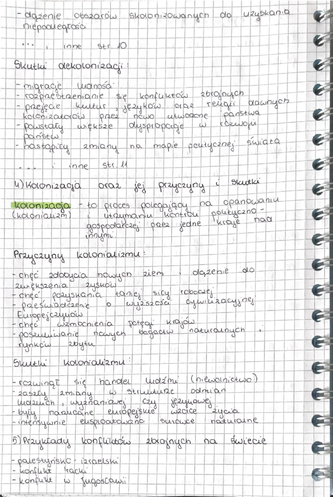 Geografia
1) Elementy
PRACA KLASONA I
i definicja paristwa
państwo - jest podstawową jednostką podziału
politycznego świata
samodzielna
To
n