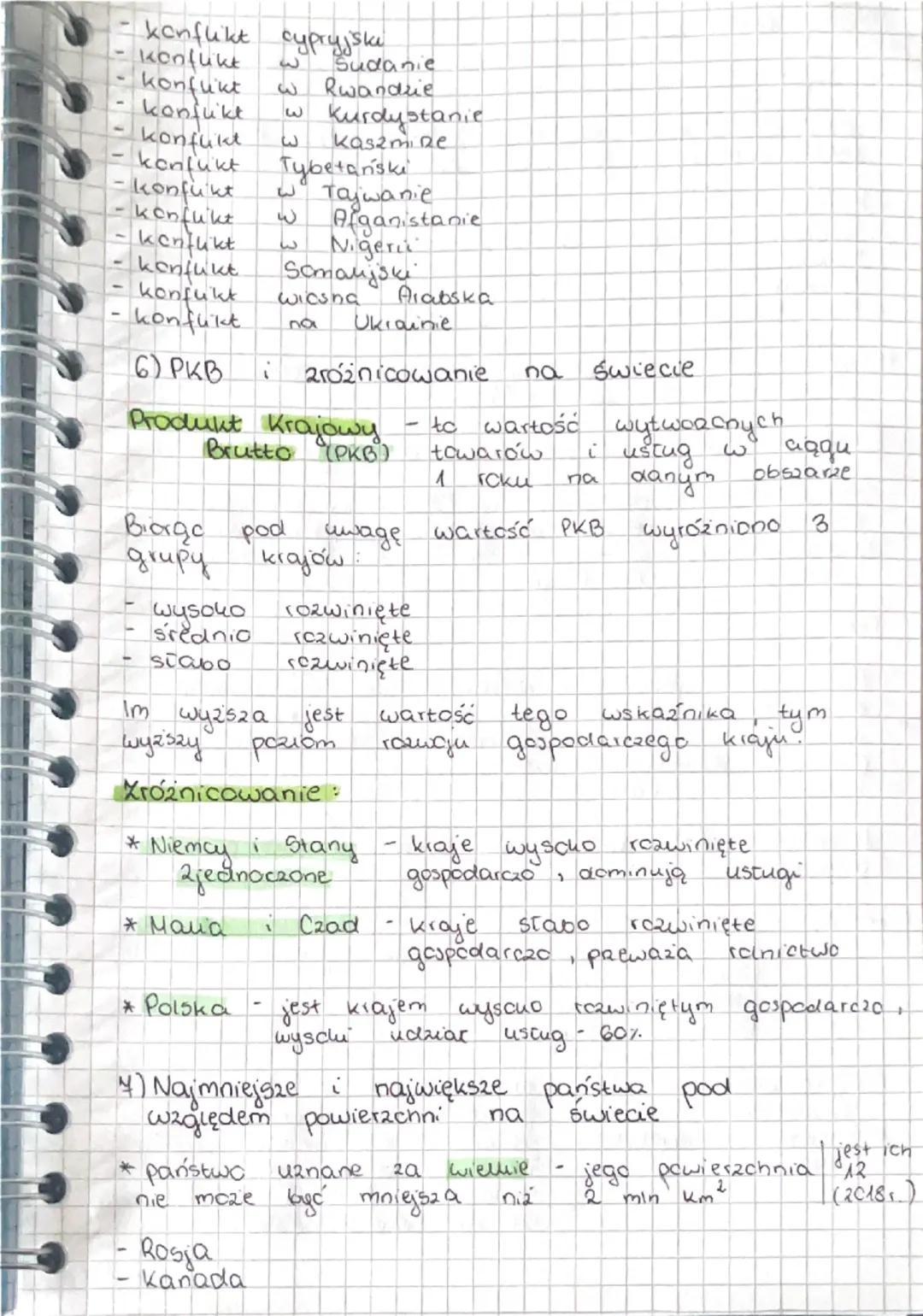 Geografia
1) Elementy
PRACA KLASONA I
i definicja paristwa
państwo - jest podstawową jednostką podziału
politycznego świata
samodzielna
To
n
