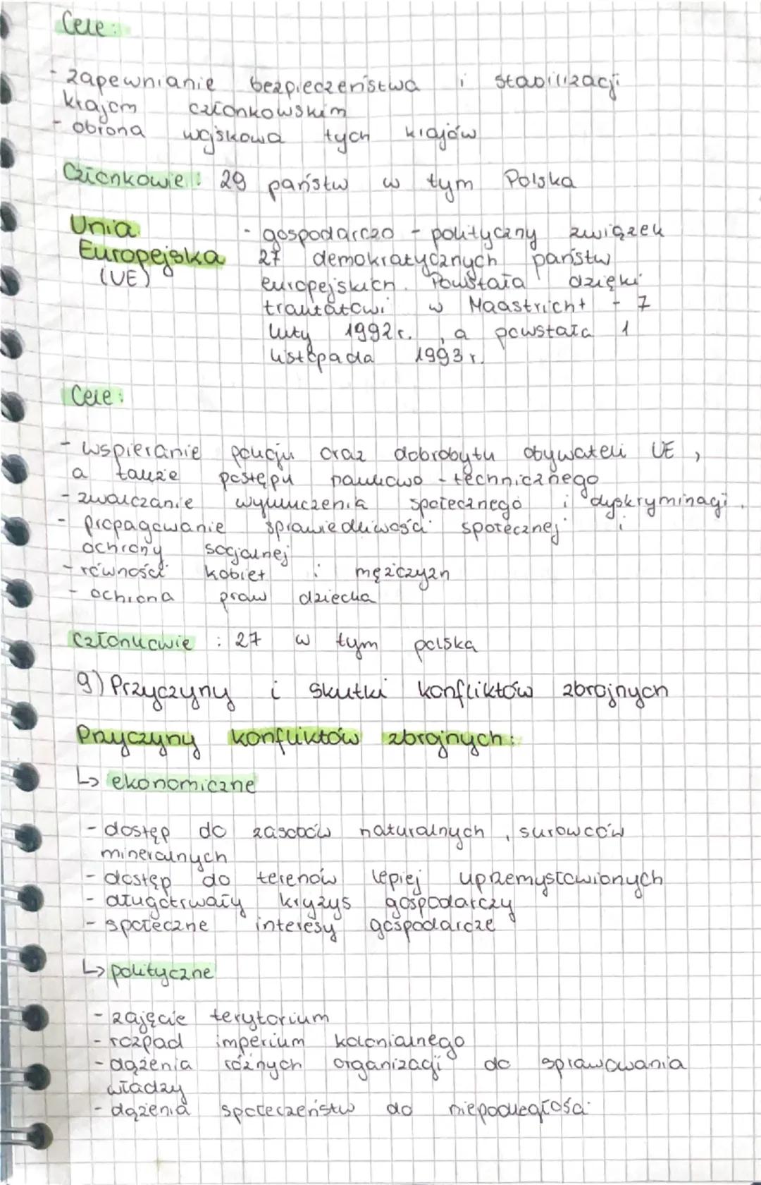 Geografia
1) Elementy
PRACA KLASONA I
i definicja paristwa
państwo - jest podstawową jednostką podziału
politycznego świata
samodzielna
To
n