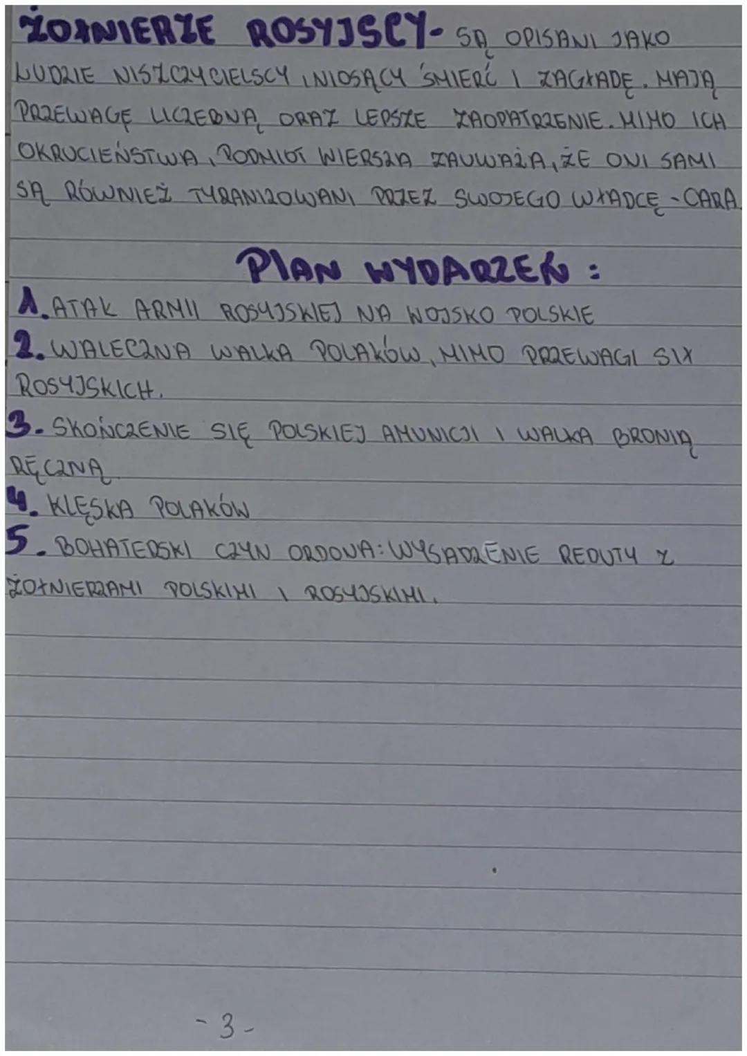 REDUTA ORDONA-ADAM MICKIEWICZ
CZAS AKCJI-UTWÓR NAWIĄZUJE DO JEDNEJ Z WALK.
POWSTANIA LISTOPADOWEGO, KTÓRA ODBYŁA SIĘ WE WRZEŚNIU 1831
ROKU, 