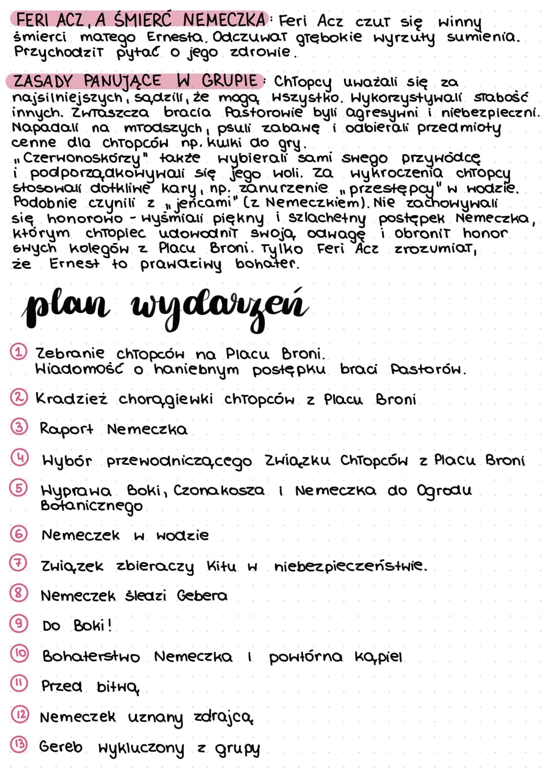 Chłopcy & Placu
Broni
AUTOR: Ferenc Molnar
czas i miejsce
→ wydarzenia rozgrywają się w Budapeszcie - stolicy Węgier.
→ rozpoczyna się w mar