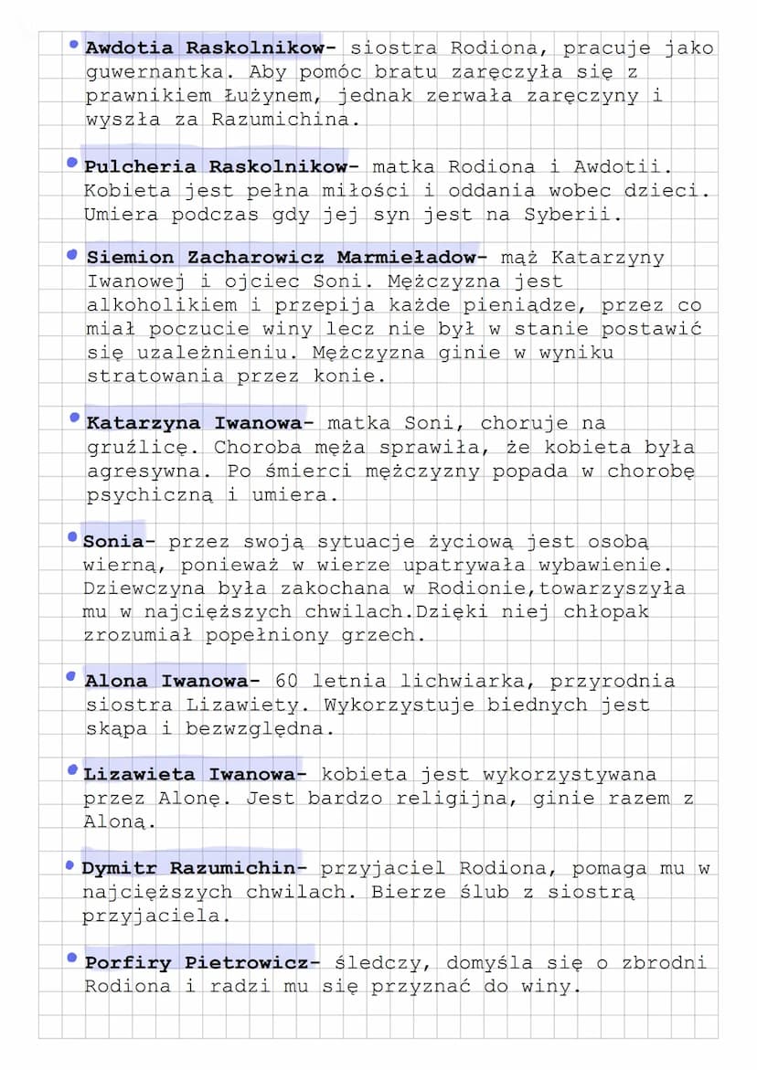 ZBRODNIA I KARA
1. MOTYWY :
rodziny
miłości
FIODOR DOSTOJEWSKI
● cierpienia
●
przemiany
choroby
2. GENEZA UTWORU:
Utwór powstał w latach 186
