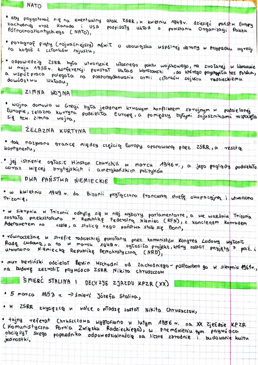 SHIAT PO IIWS
KONFERENCJA W POCZDAMIE
• 14 lipca 2 sierpnia 1945 r.,
• ostatnie spotkanie wielkiej trójki w składzie: premier Wielkiej Bryta