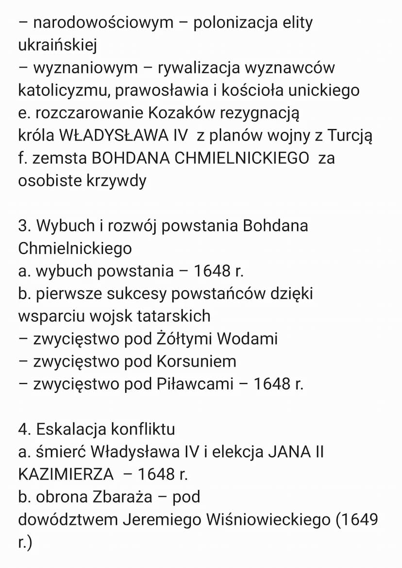 1. Narodziny kozaczyzny na Ukrainie
a. UKRAINA została włączona do Polski w 1569
r. - UNIA LUBELSKA
b. KOZACY - wolni, w większości prawosła