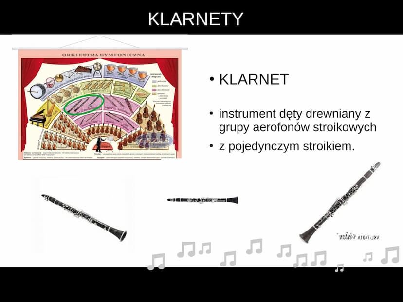 ORKIESTRA SYMFONICZNA
II E
bęben duży, werbel, talerze, trójkąt, ksylofon, gong...
skrzypce (16-30 i więcej)
fortepian
ORKIESTRA SYMFONICZNA