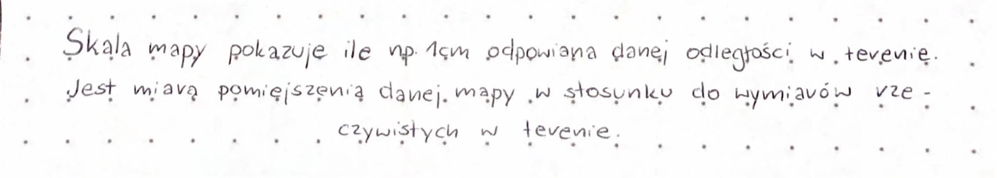 Skala mapy
Rodzaje
Skala liczbowa-> 1:100 000
Skala mianowa -> 1cm- 1km
i ỏ i
2
Podziałka liniowa->
Skala polowa-> 1cm- 1km²
20
Przykład
1: 