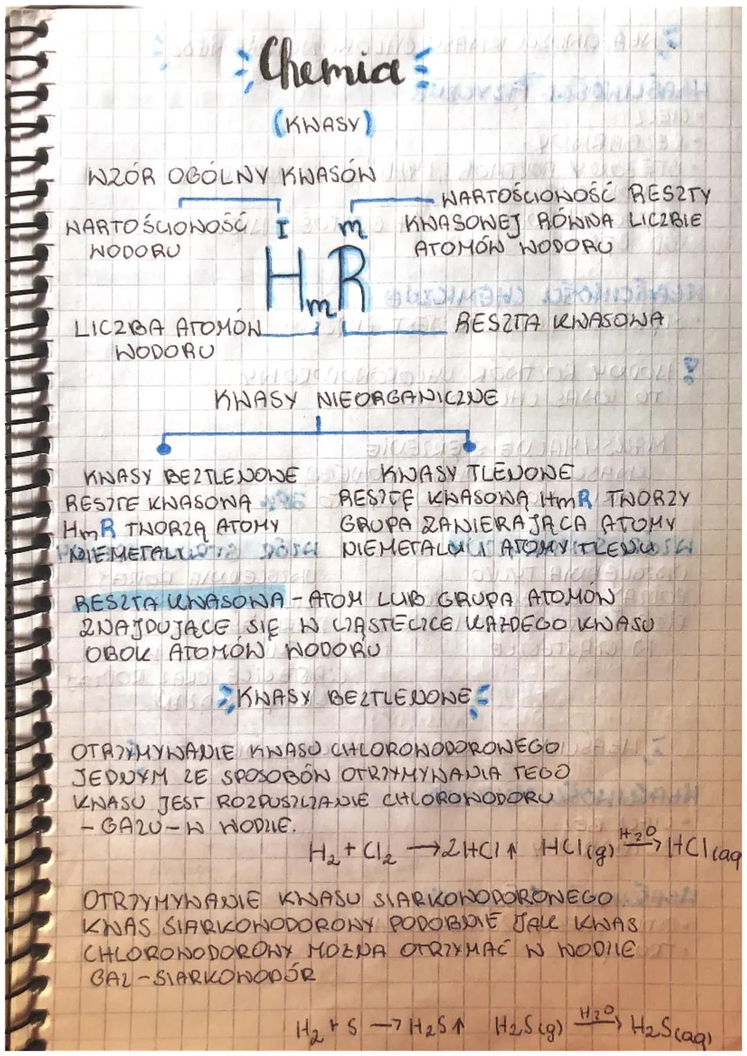 DODD
+ Chemia =
(KWASY)
WZÓR OGÓLNY KWASÓN
NARTOŚCIONOSC I M
NODORU
HR
LICZBA ATOMON
WODORU
KNASY BE2TLENOWE
RESITE KNASONA
HR THORZA ATOMY
