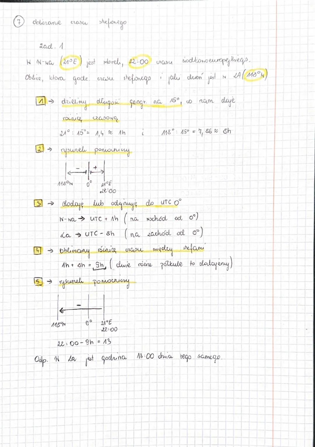 (6) Obliczanie crasón
stone ciny
C296
NynikajĠuy
2
pozyg
"σ na niebie
2ad. 1
W Krk (50°N, 120°E) jest 9:00 czasu słonecznego. Oblicz cras- s