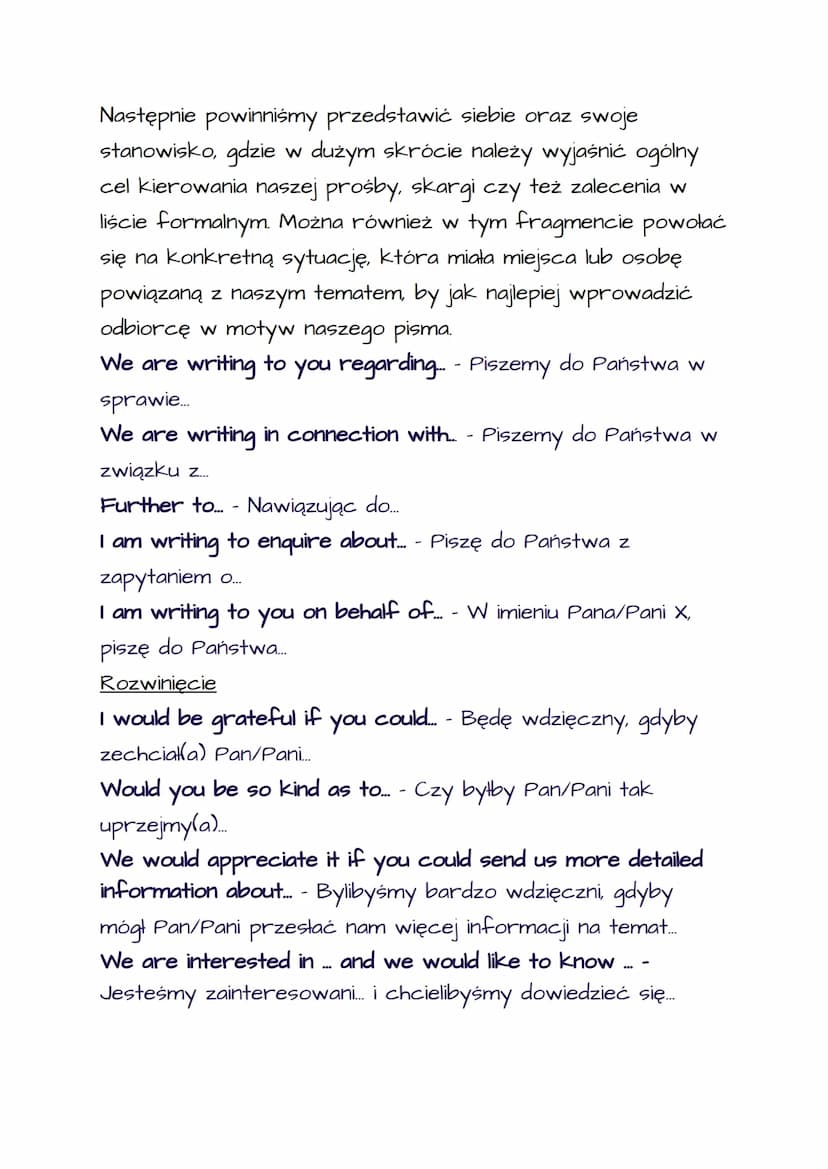 Opinion essay
WSTĘP - przydatne zwroty
Przedstawienie tezy:
It is a popular belief that... - Powszechnie wierzy się, że….…..
It is thought t