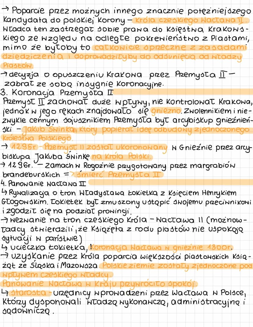 odbudower Królesi...
polskiego
1. Skutki rozbicia dzielnicowego
4 na ziemiach polskich coraz bardziej dokuczliwe stawały się
Skutki podziałó