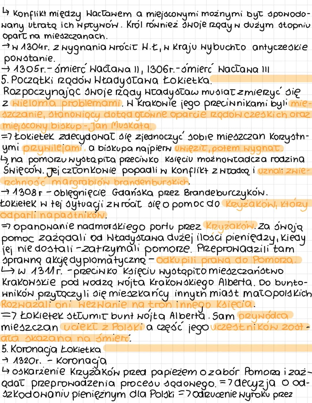 odbudower Królesi...
polskiego
1. Skutki rozbicia dzielnicowego
4 na ziemiach polskich coraz bardziej dokuczliwe stawały się
Skutki podziałó