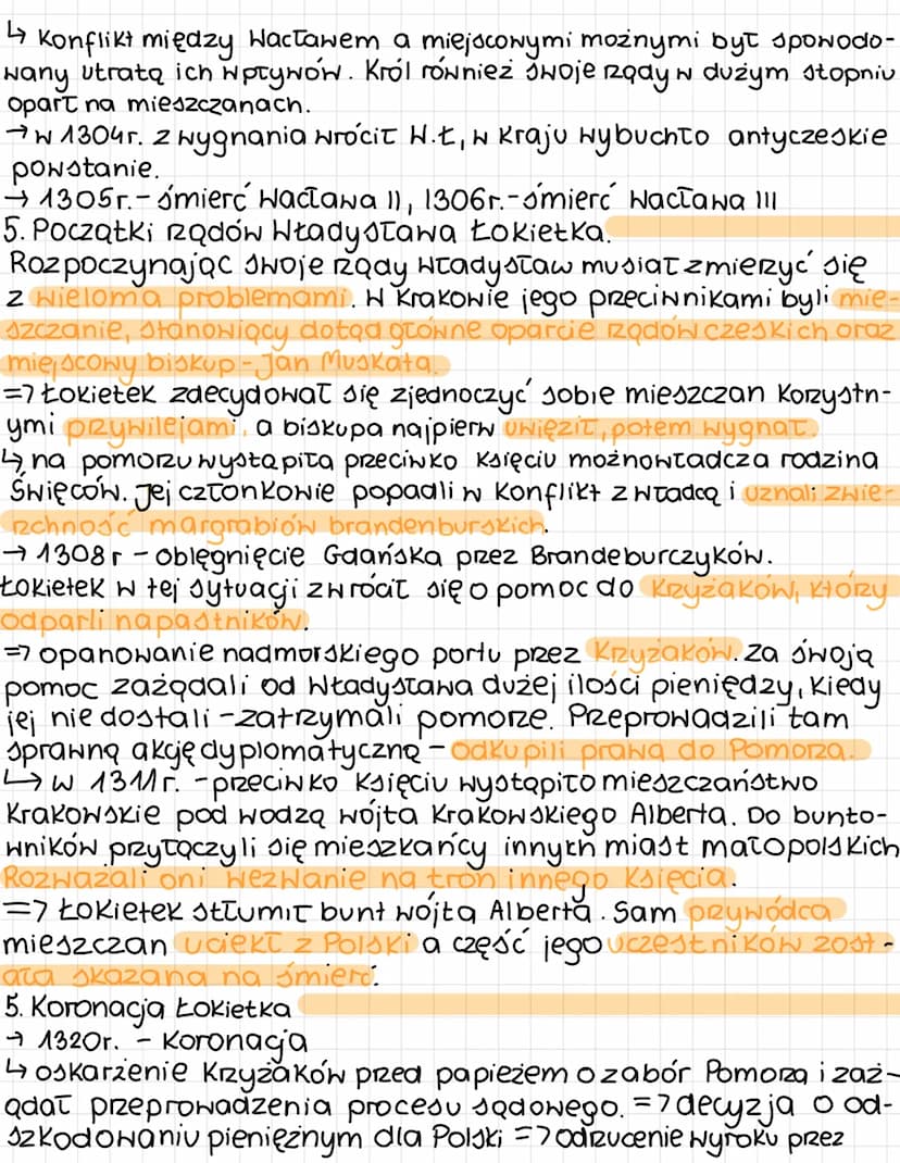 odbudower Królesi...
polskiego
1. Skutki rozbicia dzielnicowego
4 na ziemiach polskich coraz bardziej dokuczliwe stawały się
Skutki podziałó