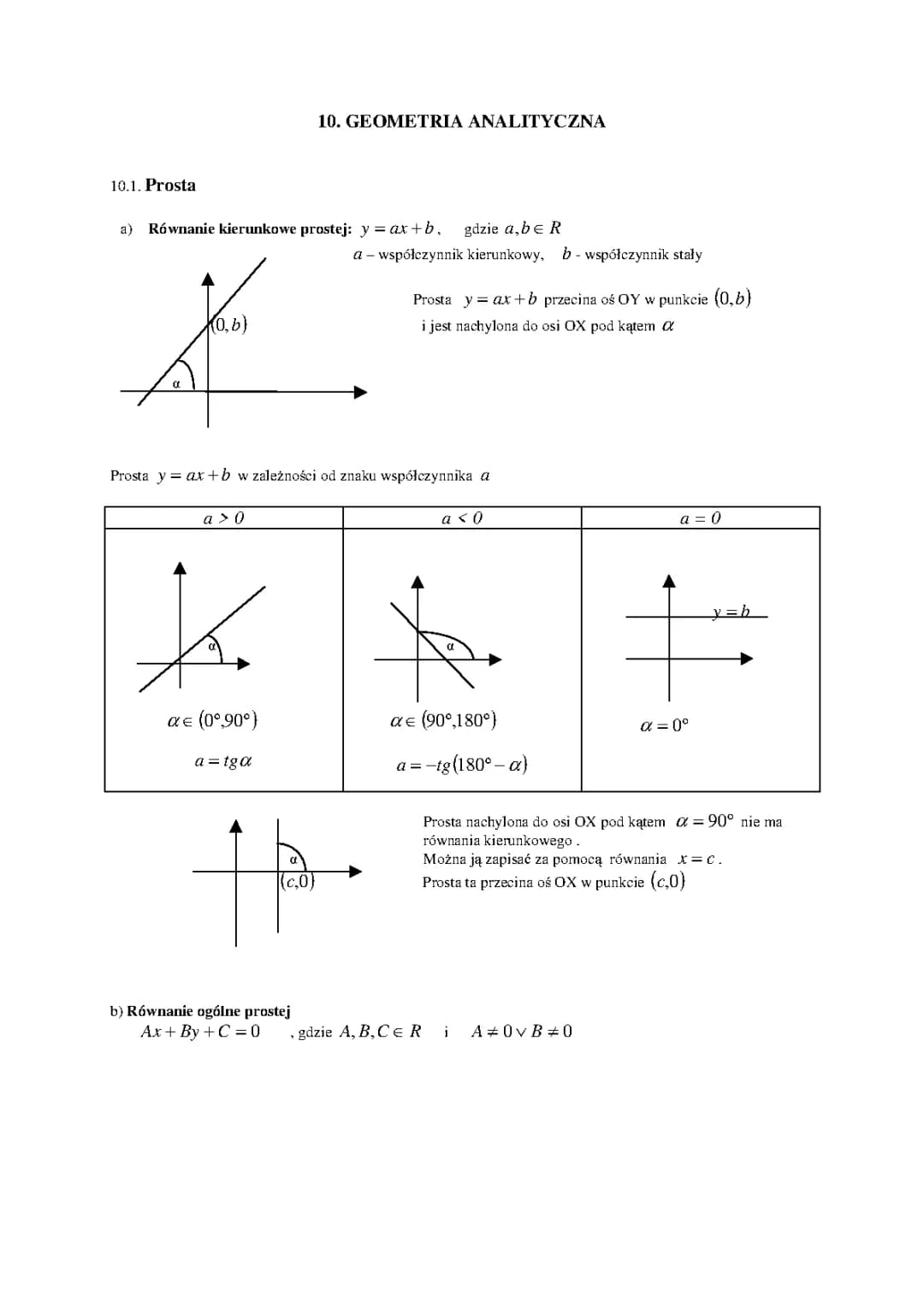 geometria analityczna 