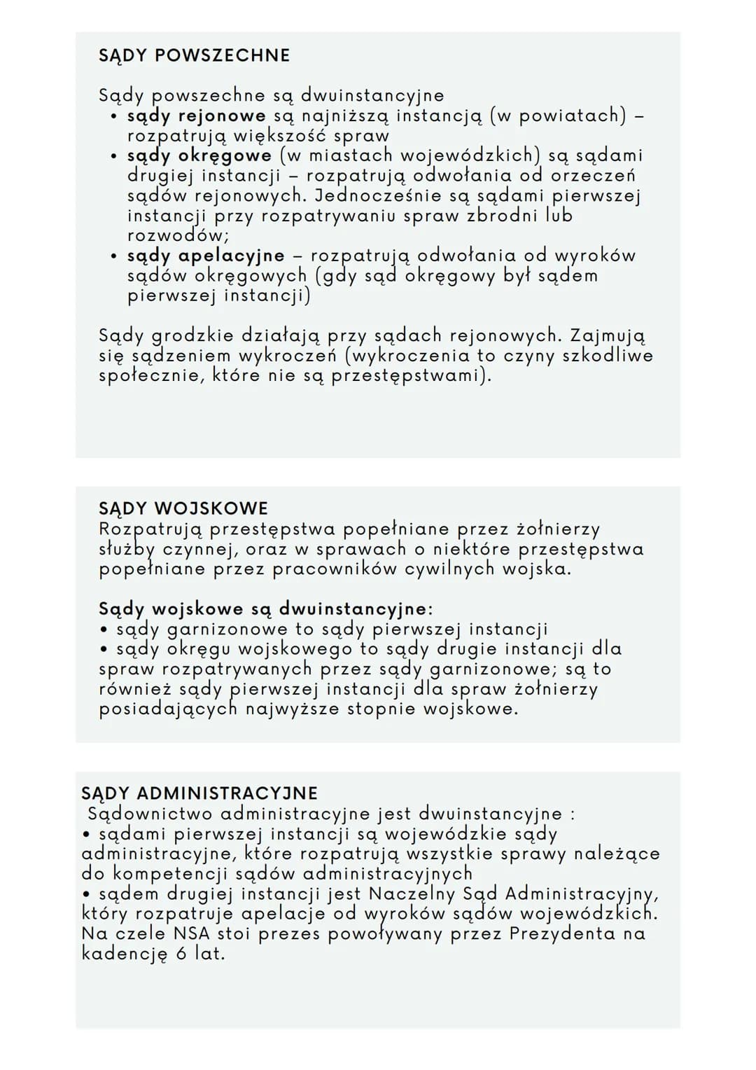 Rada Ministrów i
Władza wykonawcza
POJĘCIA
Prerogatywa - Wyłączne uprawnienia Prezydenta, na które nie
potrzebuje on zgody premiera i minist