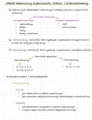 Know Skład chemiczny organizmów  thumbnail