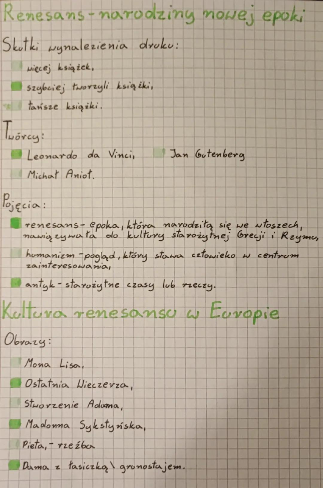 # HISTORIA

Wielkie odkrycia geograficzne

Wymień przyczyny odkryć geograficznych:
- chęć odnalezienia drogi morskiej do Indii,
- poszukiwan