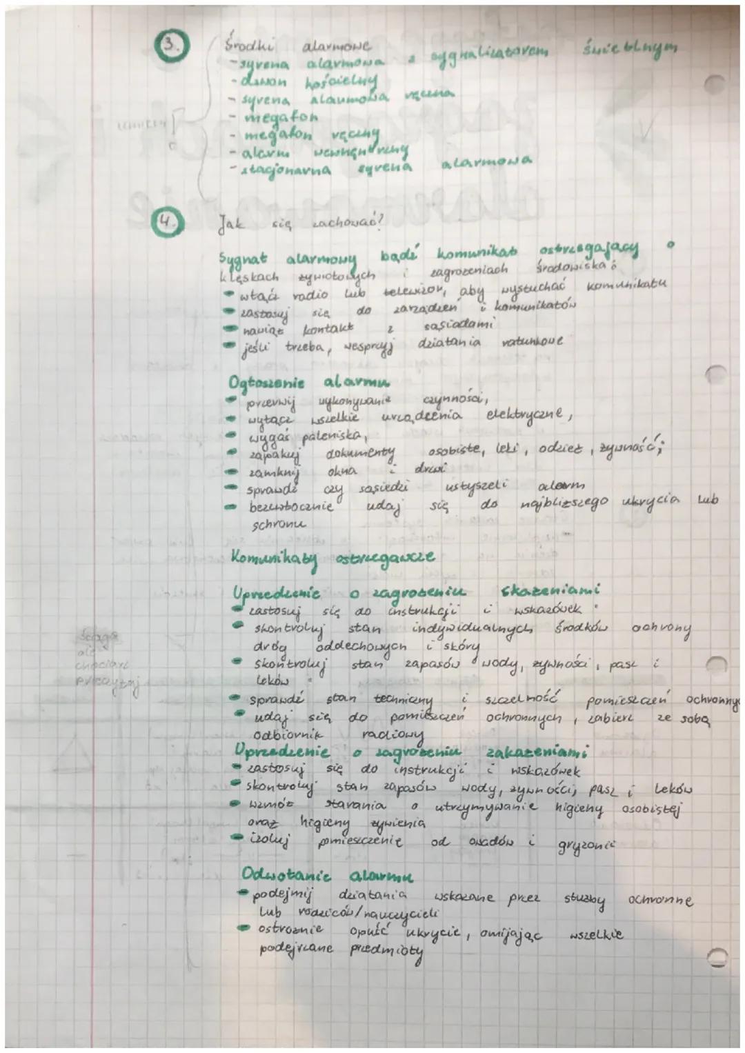 # ostrzeganie o
zagrozeniach i
alarmowanie

1.  System wykrywania skasen i alarmowania
    - Syveny alarmowe objęte centralnym systemem
    