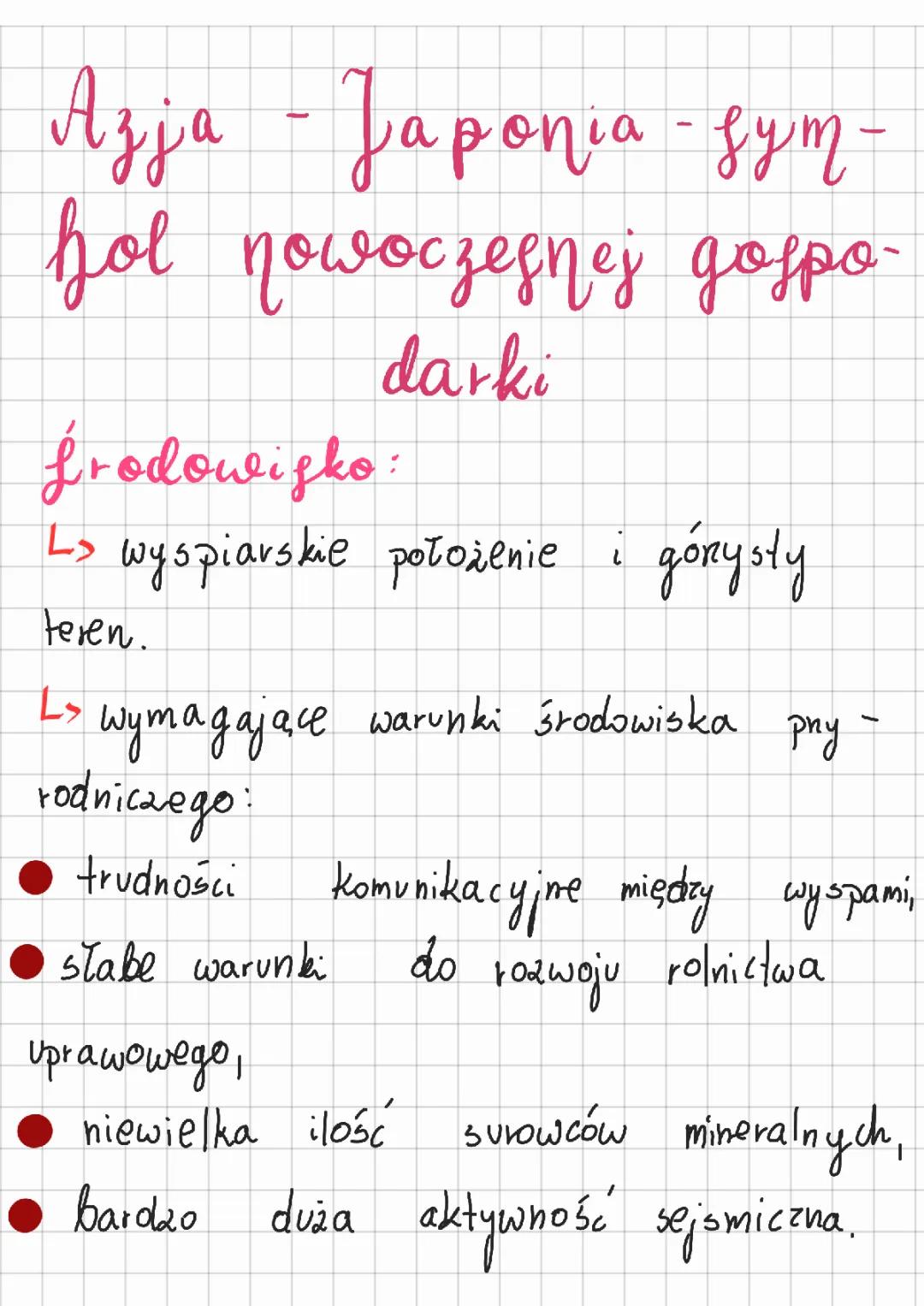 Japonia - Kraj Nowoczesnej Technologii i Gospodarki