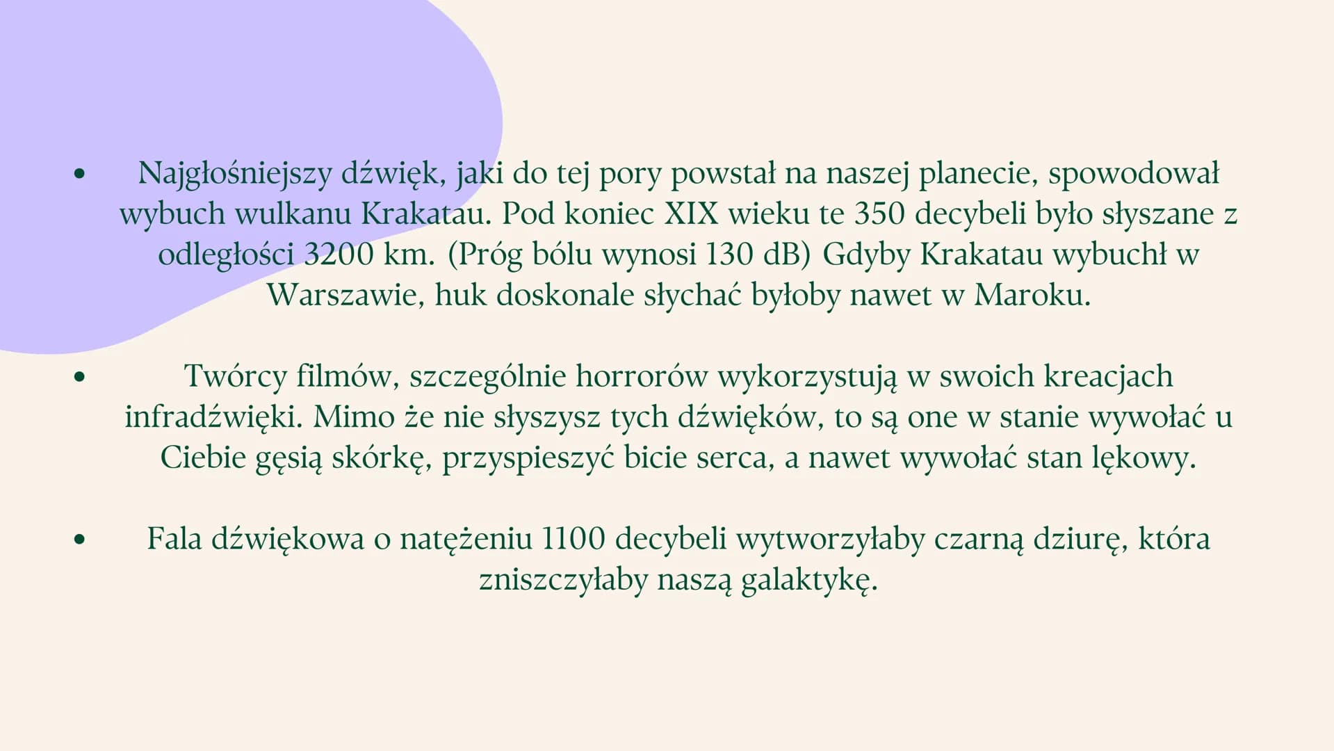 Fale dźwiękowe Ogólne informacje Fale dźwiękowe
Fale dźwiękowe (akustyczne) są falami mechanicznymi. Ich rozchodzenie polega na drganiu
wars