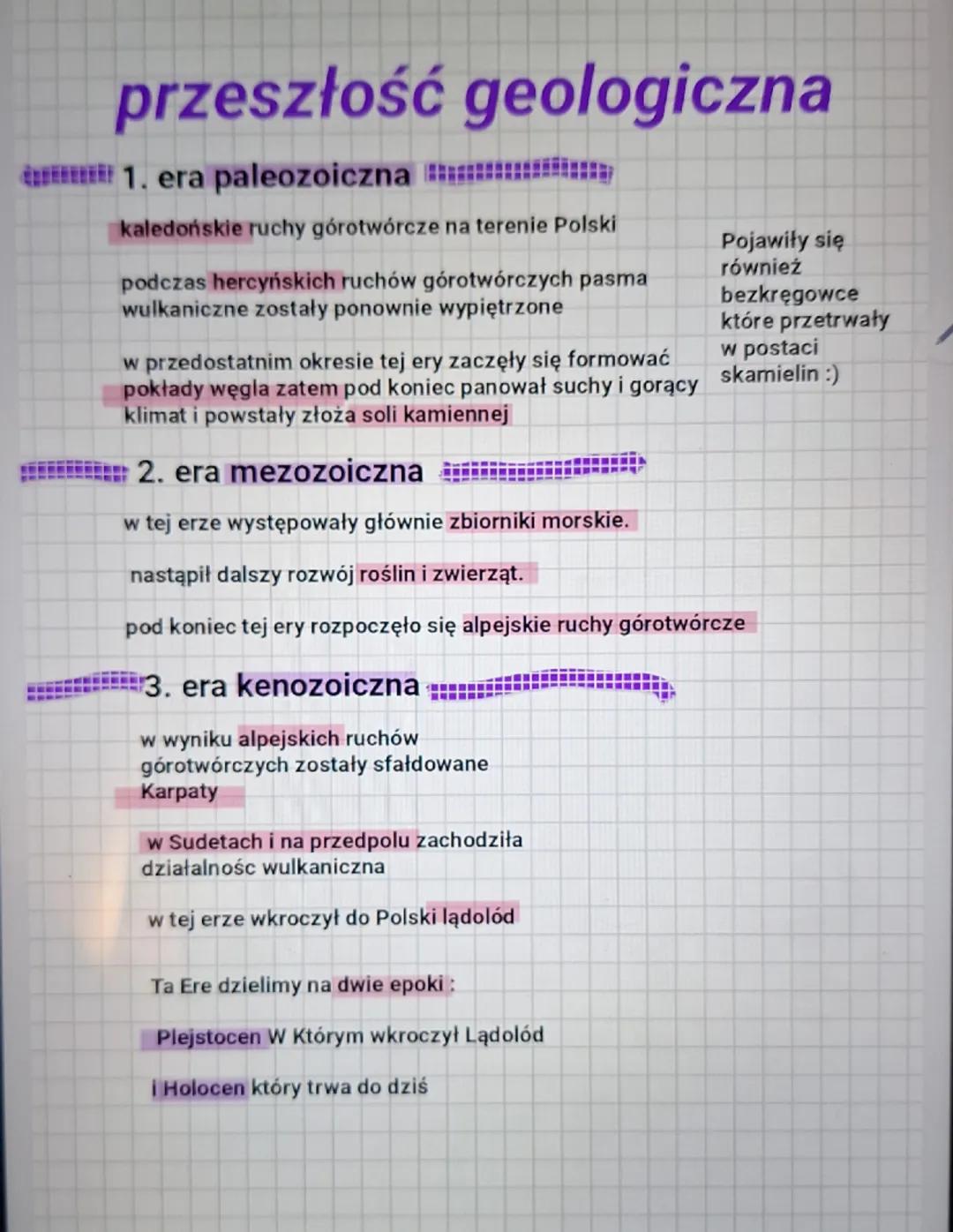 Przeszłości geologiczna
