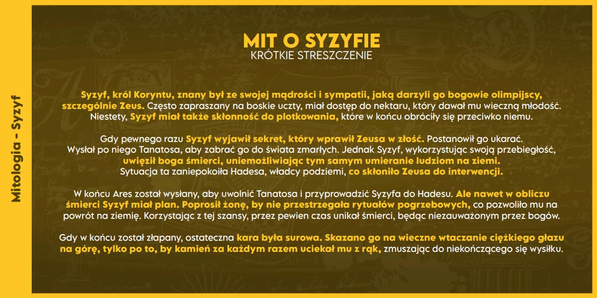 Mitologia - Powstanie świata
POWSTANIE ŚWIATA
KRÓTKIE STRESZCZENIE
Na samym początku, wszechświat był jedynie chaosem, stanem pełnym nieporz