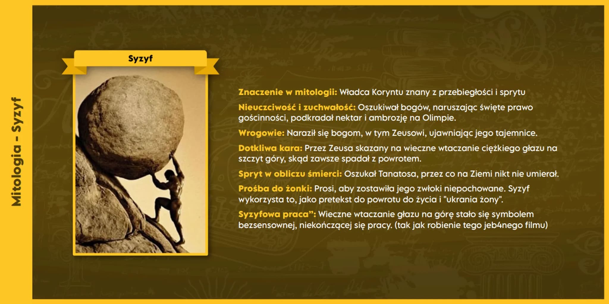 Mitologia - Powstanie świata
POWSTANIE ŚWIATA
KRÓTKIE STRESZCZENIE
Na samym początku, wszechświat był jedynie chaosem, stanem pełnym nieporz