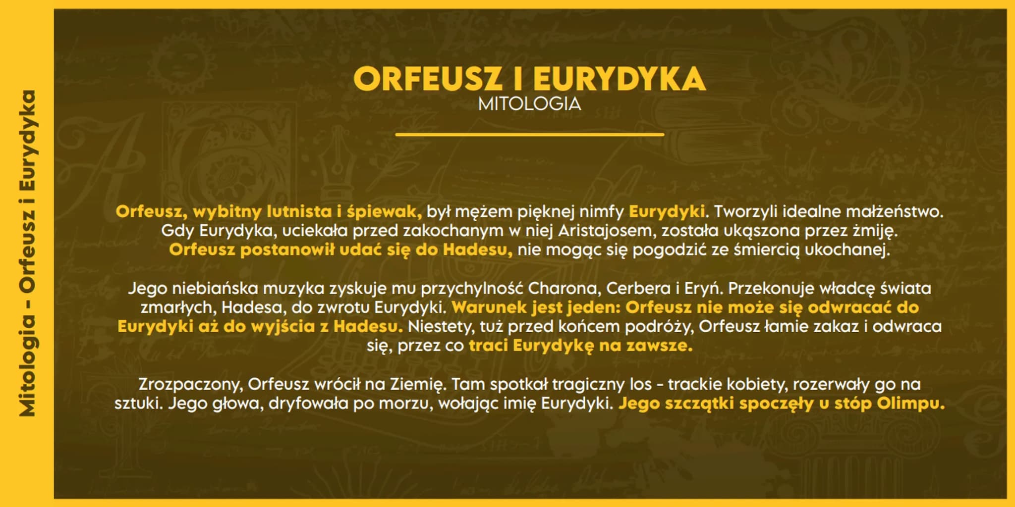 Mitologia - Powstanie świata
POWSTANIE ŚWIATA
KRÓTKIE STRESZCZENIE
Na samym początku, wszechświat był jedynie chaosem, stanem pełnym nieporz