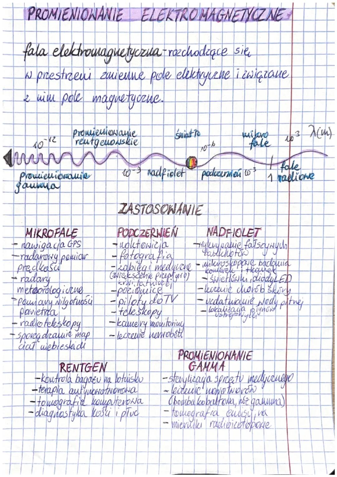 # PROMIENIOWANIE ELEKTROMAGNETYCZNE

fala elektromagnetyczua-rozchodzące się,
W prestrzeni zamienne pole elektryczne i związane
2 nim pole m