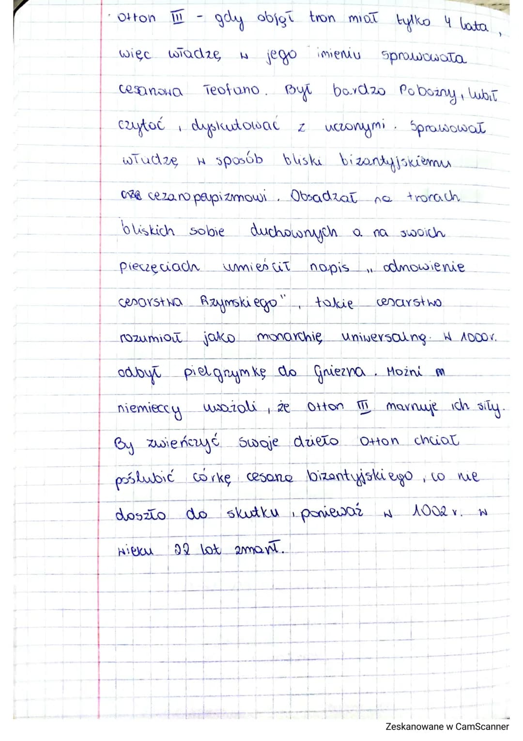 Temat: Czasy
1. tablica genealogiczna franków
b) Traktat
Ottonów
Lotar
c) Powstanie
• Frangi
HToch
.
rywalizujących ze
Lehya
2. Powody słabo