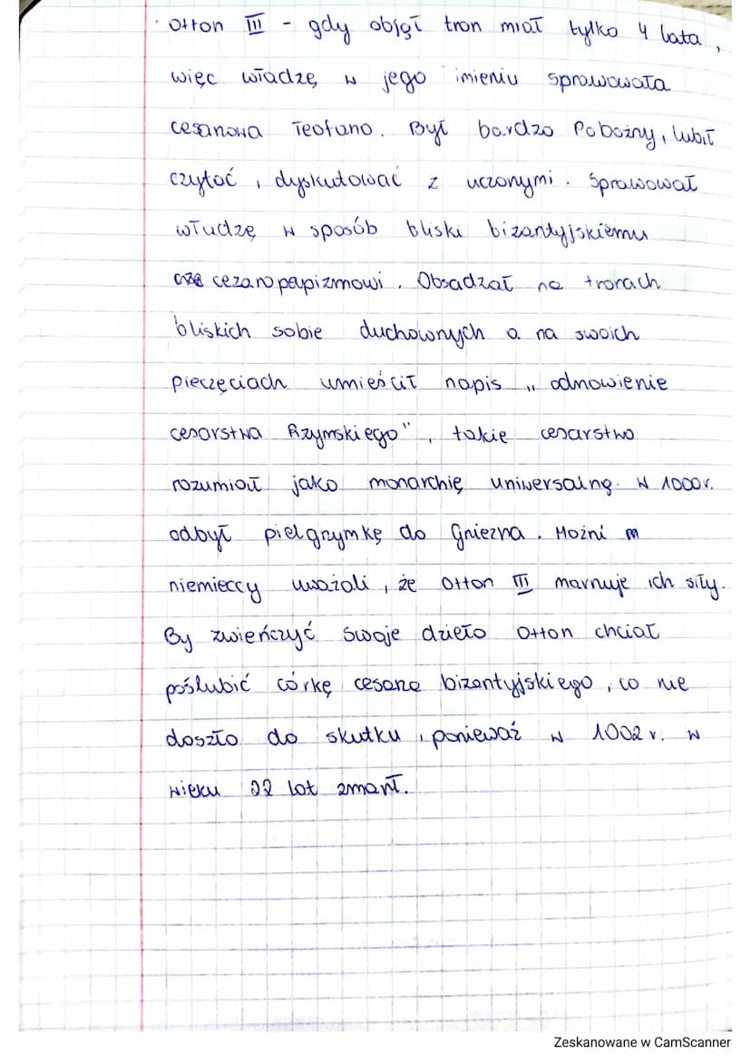 Temat: Czasy
1. tablica genealogiczna franków
b) Traktat
Ottonów
Lotar
c) Powstanie
• Frangi
HToch
.
rywalizujących ze
Lehya
2. Powody słabo