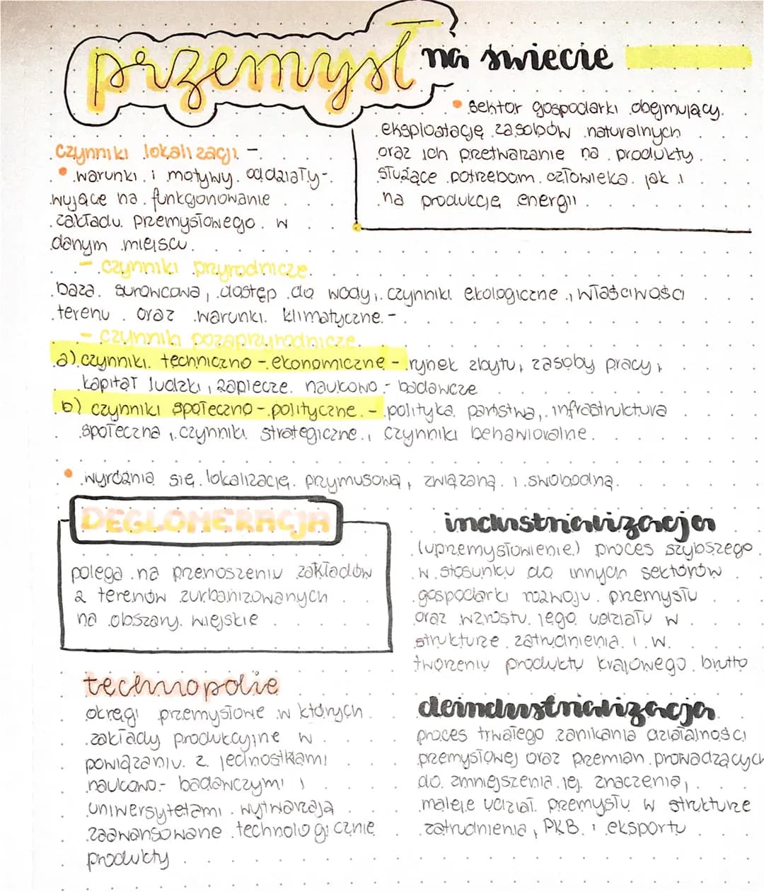 przemyst
Czynniki lokalizacji
warunki i motywy. Oddziały-.
wujace na funkgonowanie
·cakładu. Przemysłowego. W
danym mieis.co.
czynniki przyr