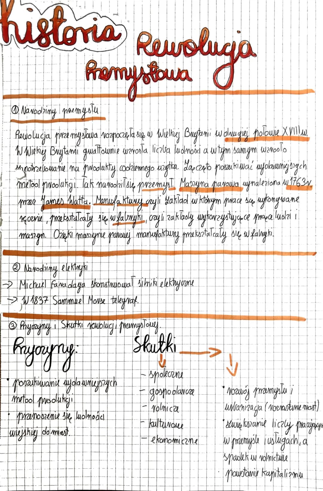 historia
Premus towa
Ⓒ Navodziny pre my stu
Rewolucja przemysłowa vozpoczęła się w Wielkiej Brytanii wolnugiej połowie XVII w.
W Wieking Bry