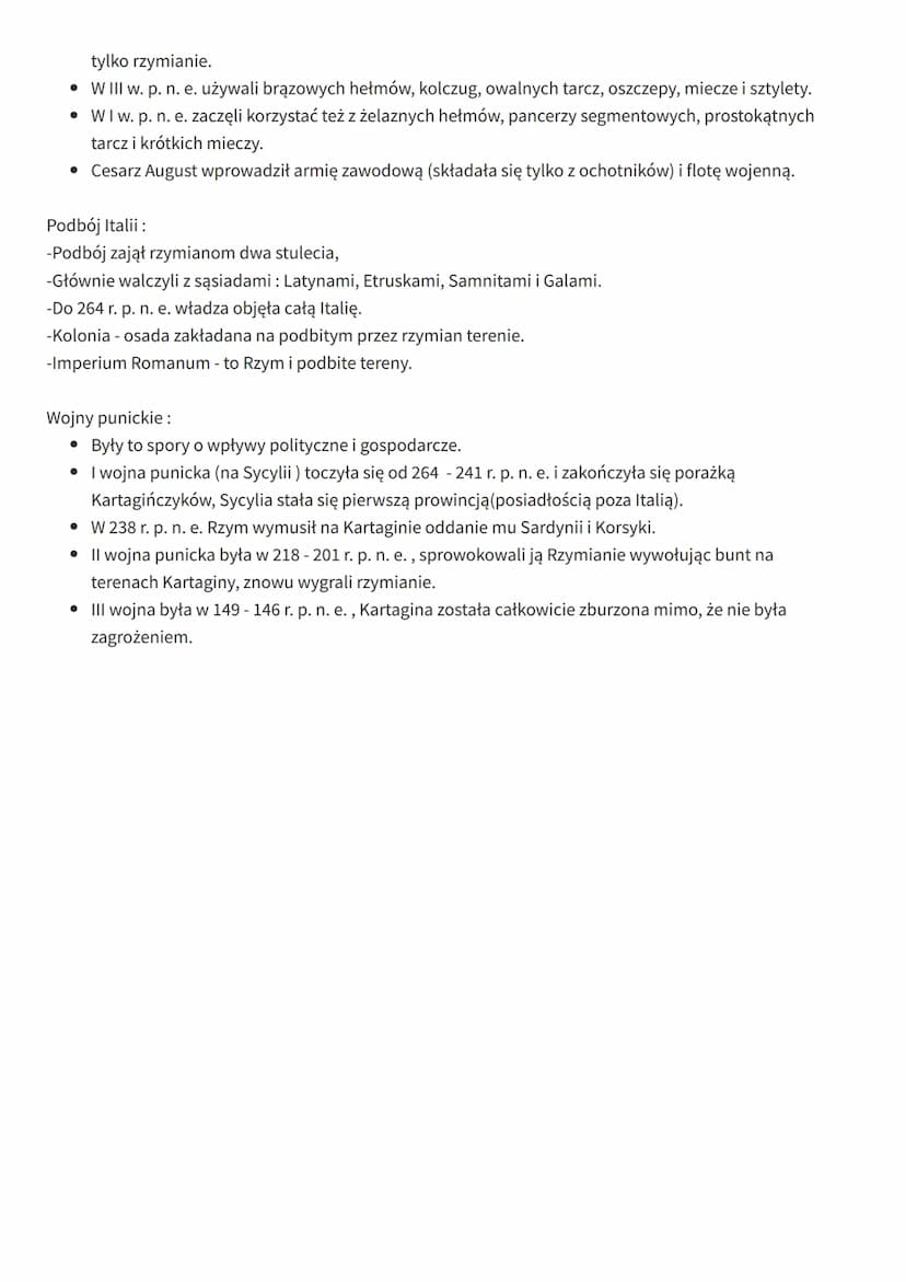Historia - Imperium rzymskie (1-3 tematu)
Rzym :
• Powstał w 753 r. p. n. e.
Pierwszym władcą był Romulus, miał brata Remusa, którego zabił.