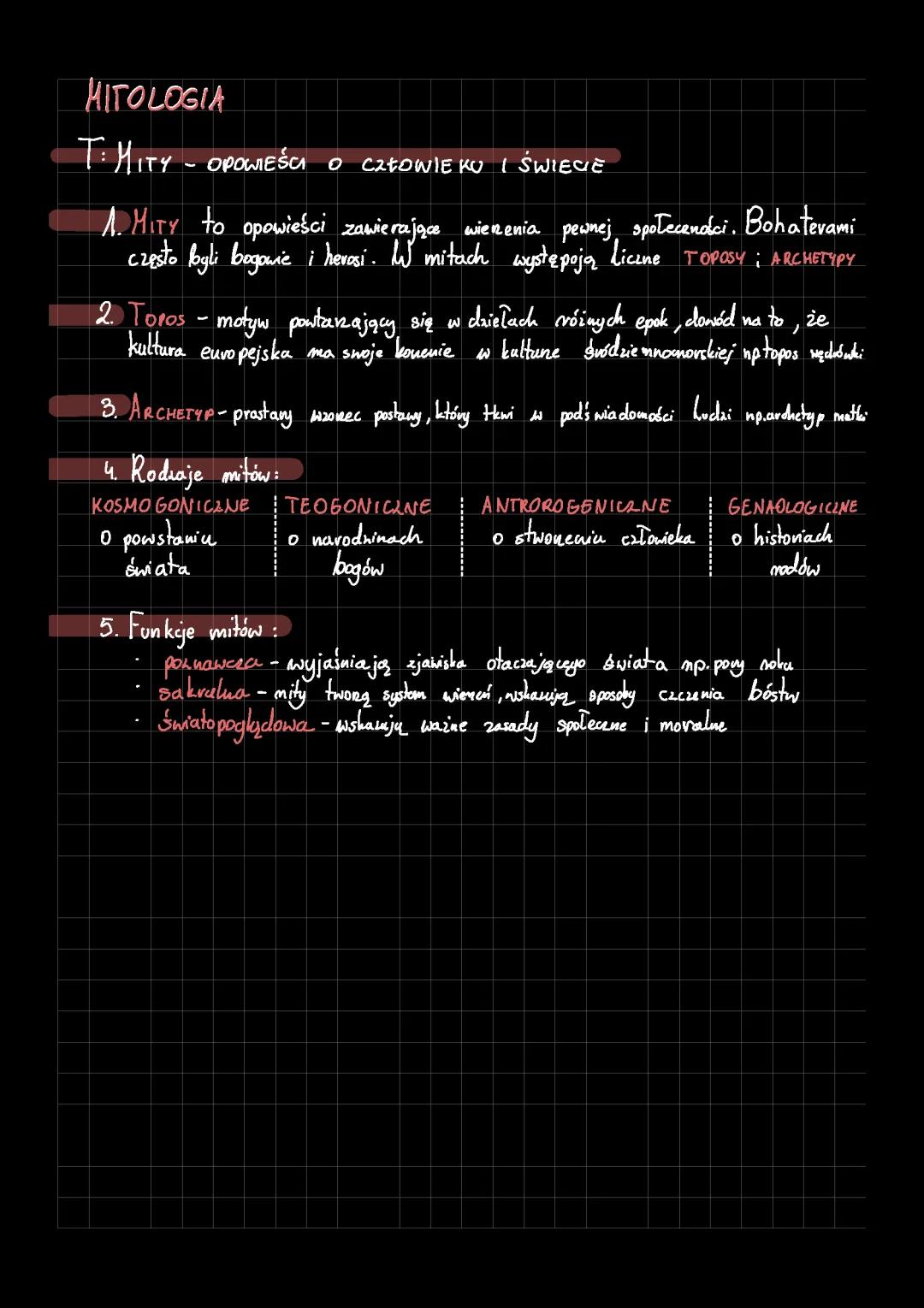 Mity w Języku Polskim