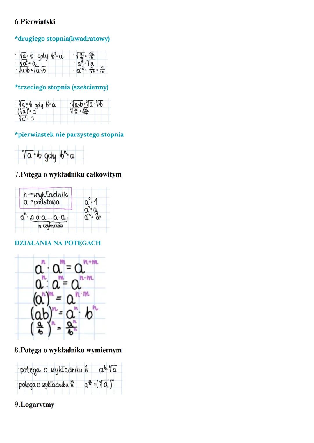 # LICA BY RZECZYMYISTE

1.Liczby naturalne

*N- zbiór liczb naturalnych

*NWD- największy wspólny dzielnik (większy od 1)

*NWW- największa 