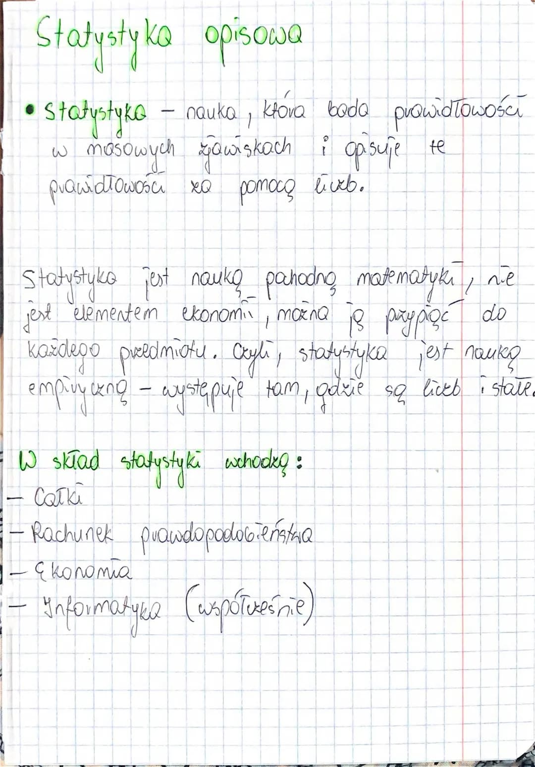 Statystyka opisowa - interpretacja wyników, miary, wzory i zadania