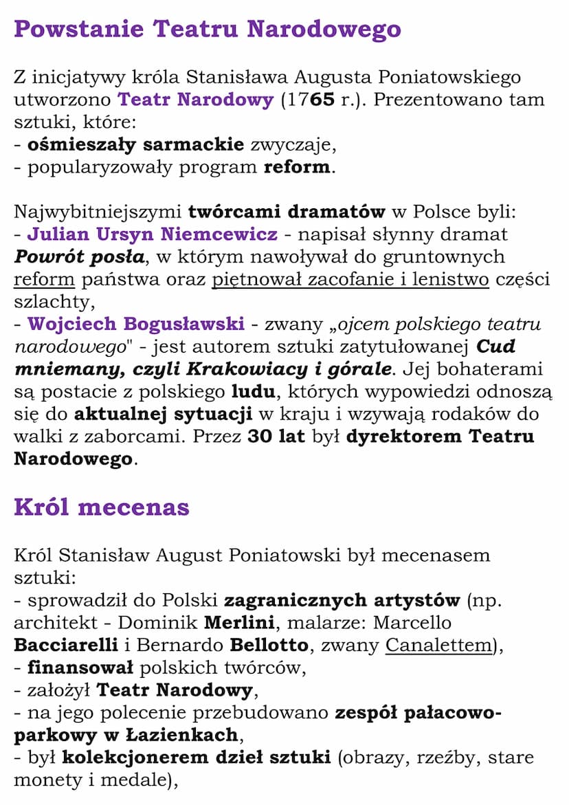 Upadek Rzeczpospolitej
Cały dział
1.Rzeczpospolita pod rządami
Wettinów
1697 r. - koronacja Augusta Il Mocnego
1717 r. - sejm niemy
1734 r. 
