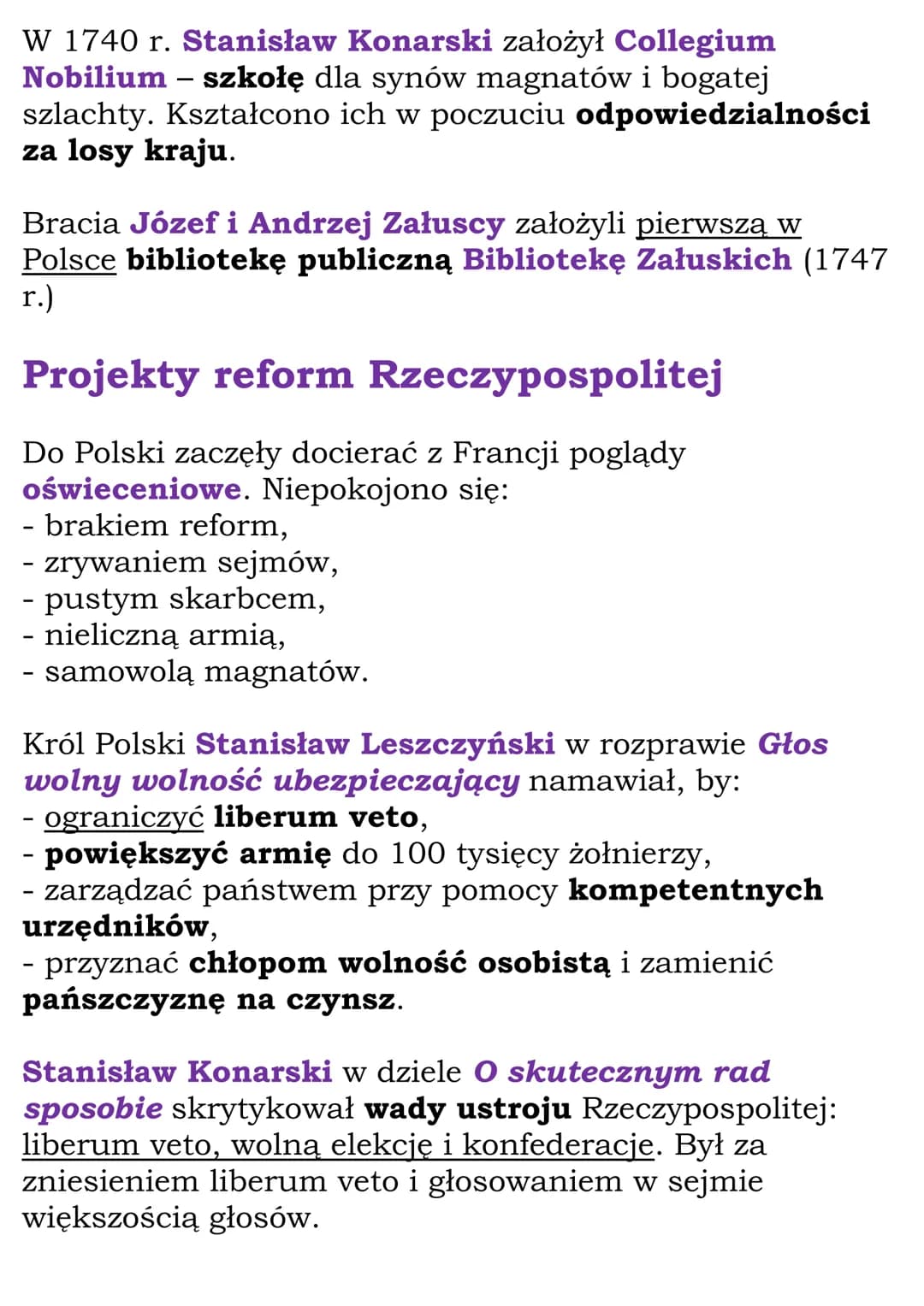 Upadek Rzeczpospolitej
Cały dział
1.Rzeczpospolita pod rządami
Wettinów
1697 r. - koronacja Augusta Il Mocnego
1717 r. - sejm niemy
1734 r. 