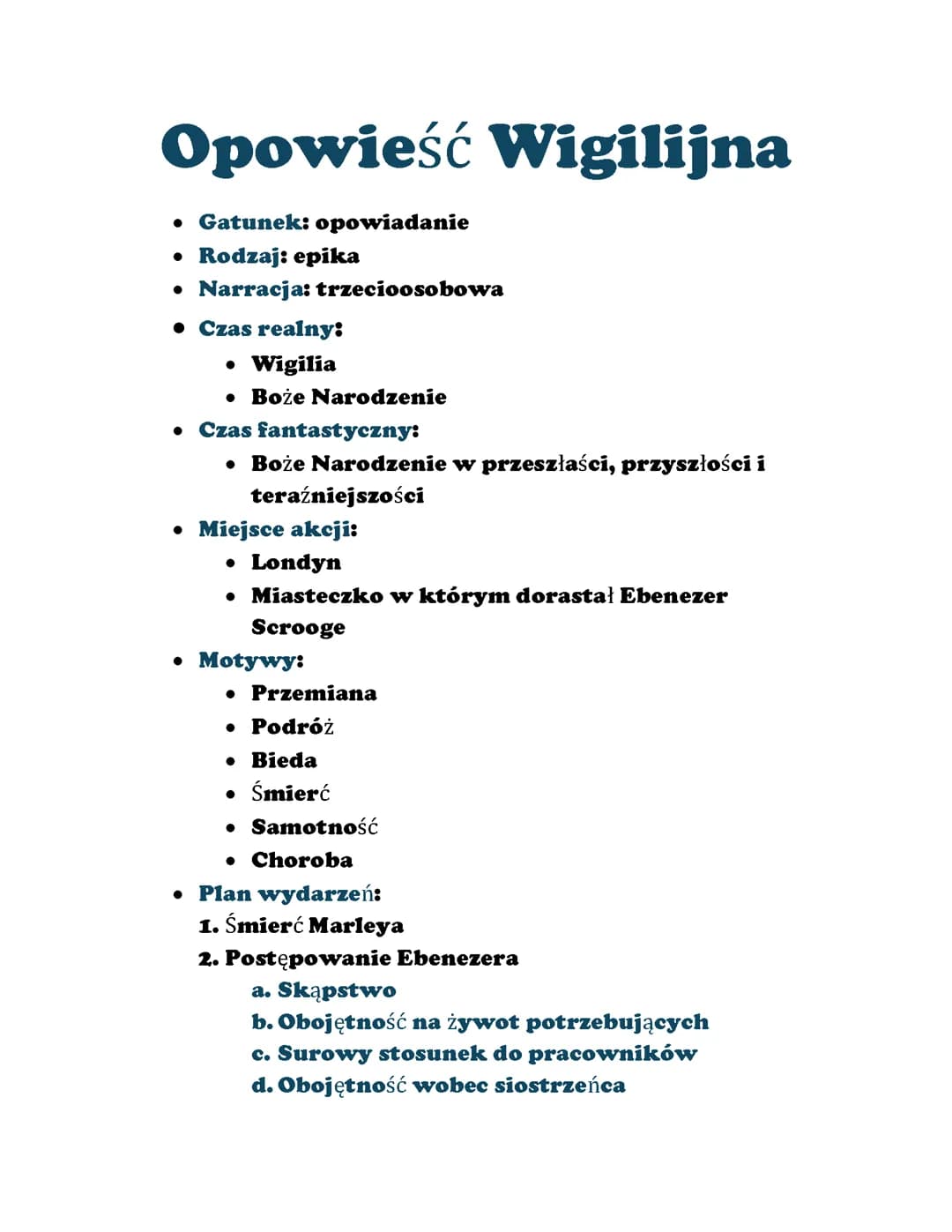 Opowieść wigilijna