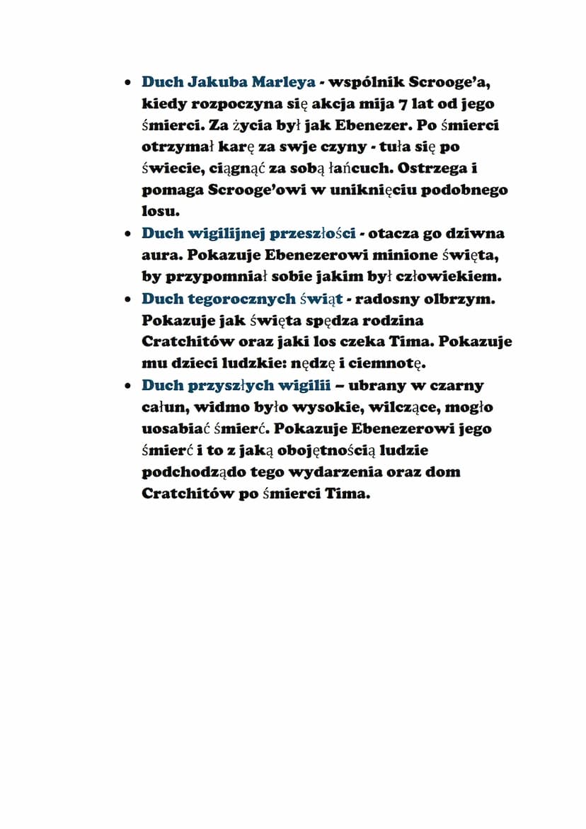 Opowieść Wigilijna
• Gatunek: opowiadanie
• Rodzaj: epika
• Narracja: trzecioosobowa
• Czas realny:
• Wigilia
• Boże Narodzenie
• Czas fanta