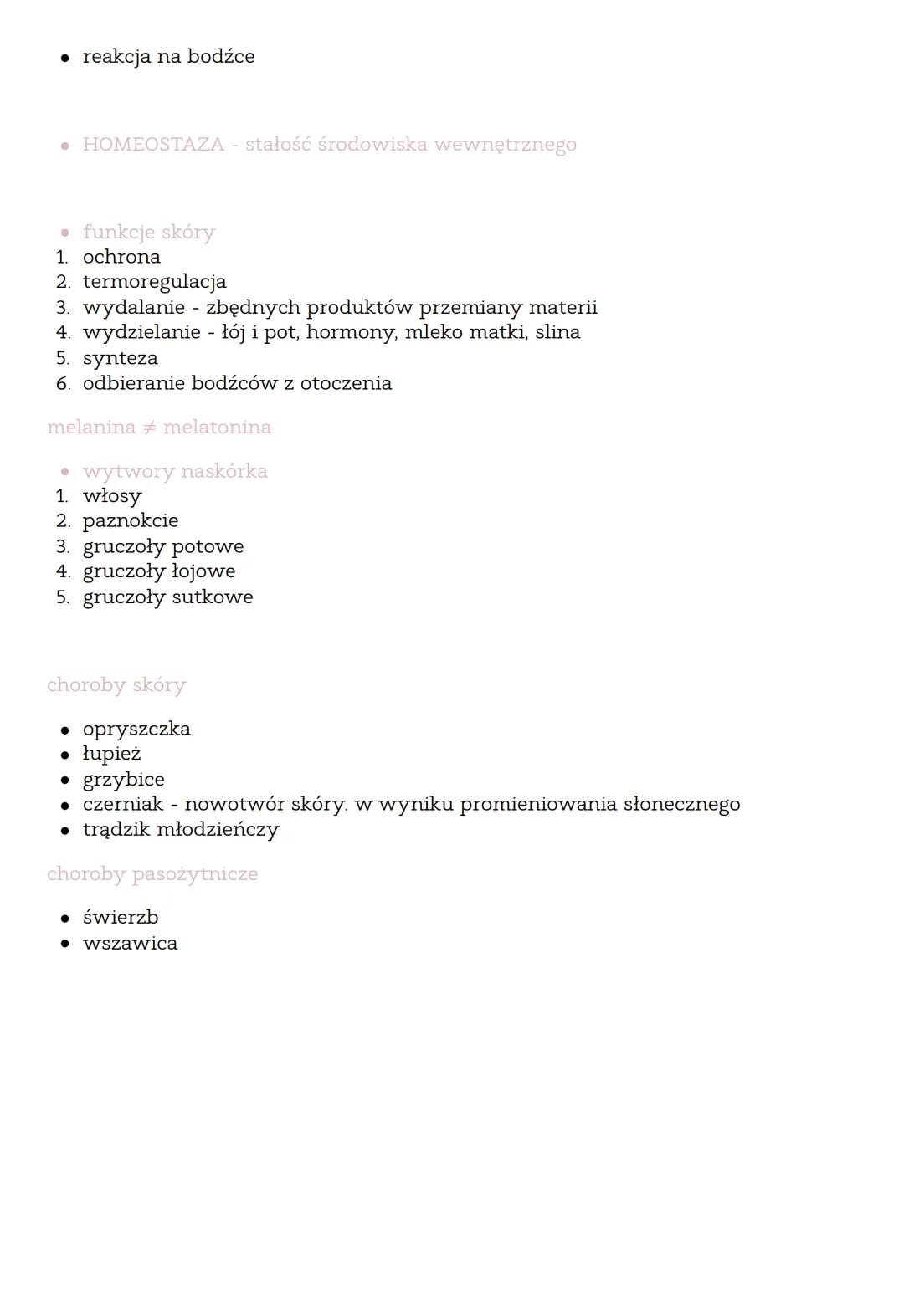 Biologia
• hierarchiczna budowa ciała człowieka
komórka tkanka narząd → układ narządów
• tkanki zwierzęce
1. tkanka mięśniowa
• gładka
• pop