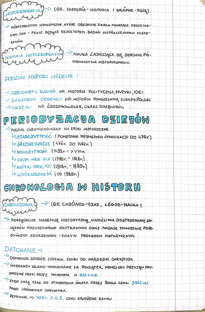 HISTORIA JAKO
NAUKA
HISTORIA JAKO NAUKA
70 CZASACH HISTORYCZNYCH MÓNIMY OD MOMENTU POWSTANIA
PISMA I PISANYCH SHIADECTW ŻYCIA LUDZI.
→PREHIS