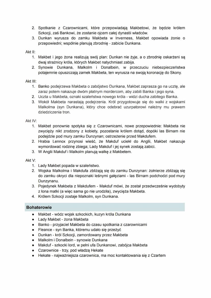 Makbet
William Szekspir
Informacje ogólne
Rodzaj literacki: Dramat
Gatunek literacki: Tragedia szekspirowska
Czas powstania: ok. 1606 roku
G