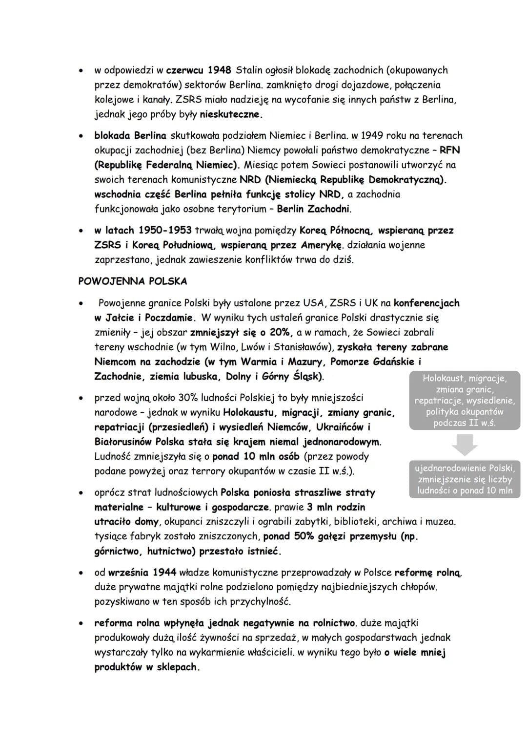 polska i świat po II wojnie światowej
! KONIEC WOJNY - 8.05.1945 W EUROPIE, 2.09.1945 NA ŚWIECIE
SKUTKI II WOJNY ŚWIATOWEJ
SPOŁECZNE
- ogrom