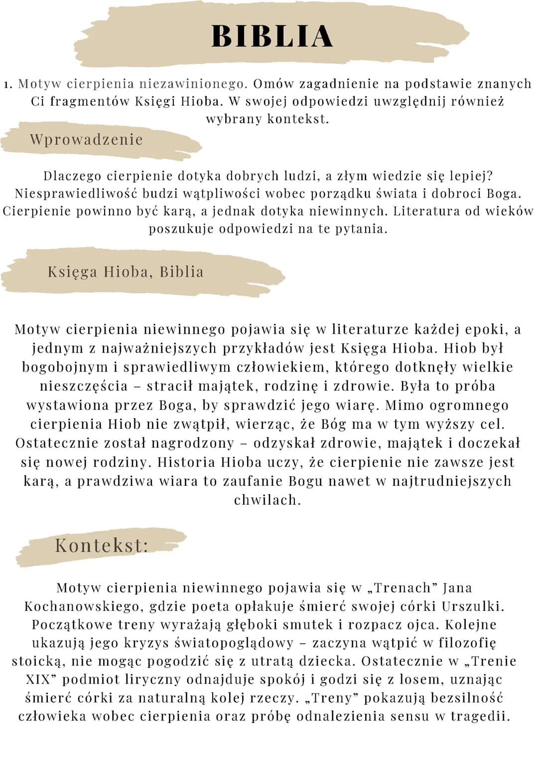 Pytania jawne matura 2025 Biblia