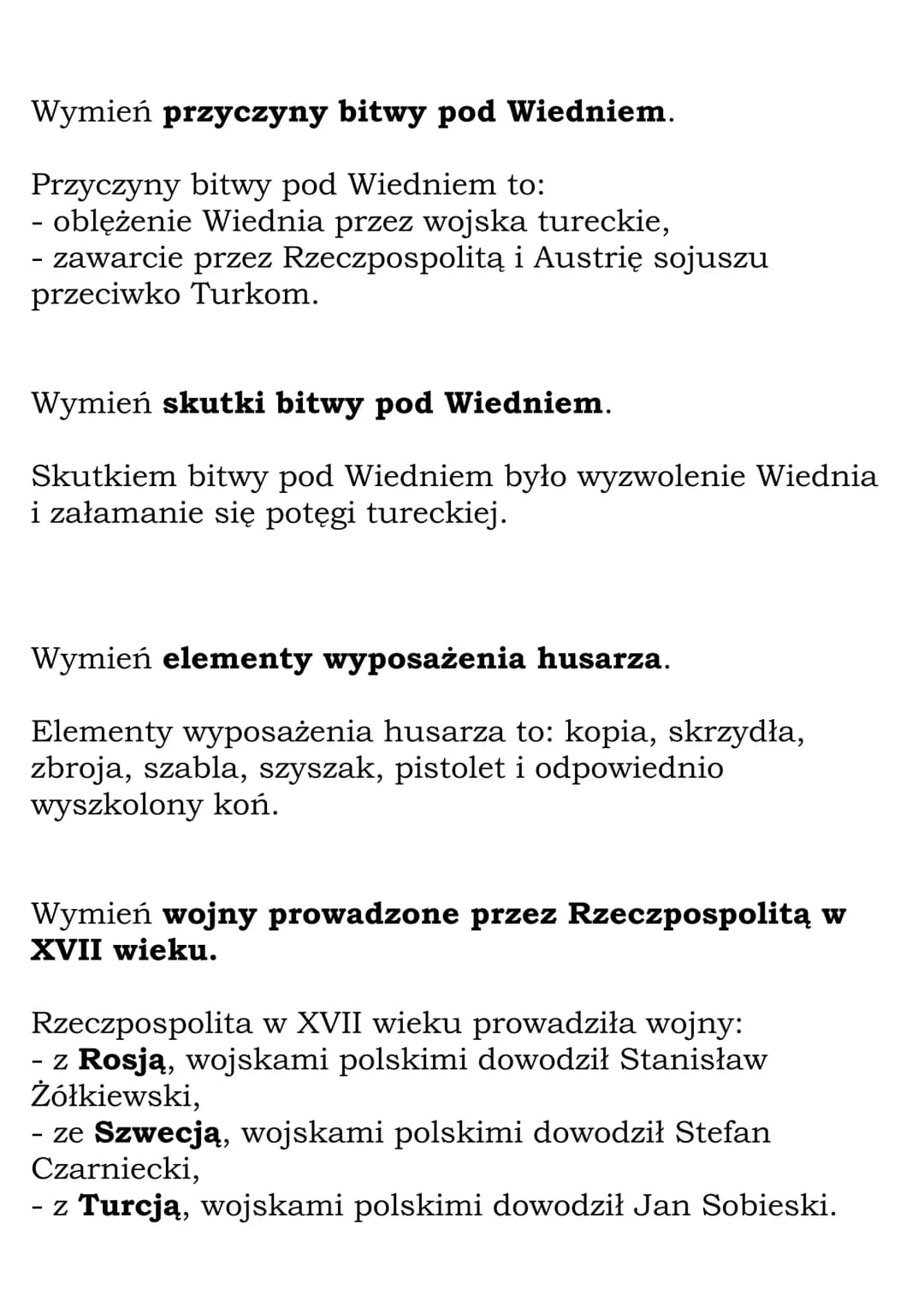 
<p>Husaria polska to wyjątkowa formacja wojskowa, która od XVI do XVIII wieku odgrywała istotną rolę na polach bitew. Okrzyk bojowy husarii